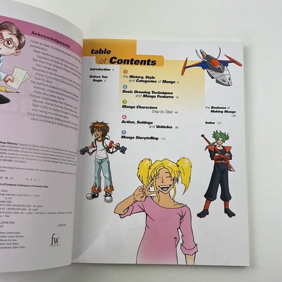 Manga Madness - 40 lessons for drawing Japanese Manga - Picture 3 of 7